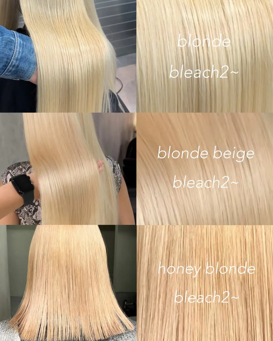 カラー ブロンド ハイトーンカラー ヘアカラー Hinata🛸 ハイトーン美容師のヘアスタイル