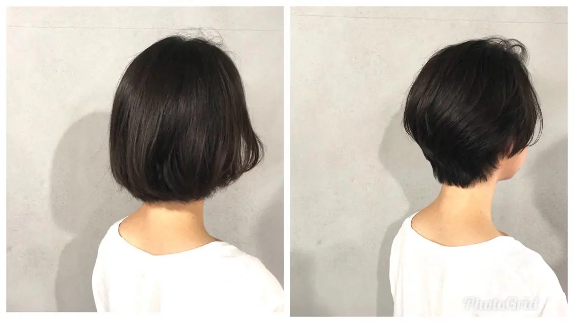 ショート カラー ボブ ショートヘア カット ヘアカラー トリートメント ショート/ボブ/ 白髪染め/メンズ葛西のヘアスタイル