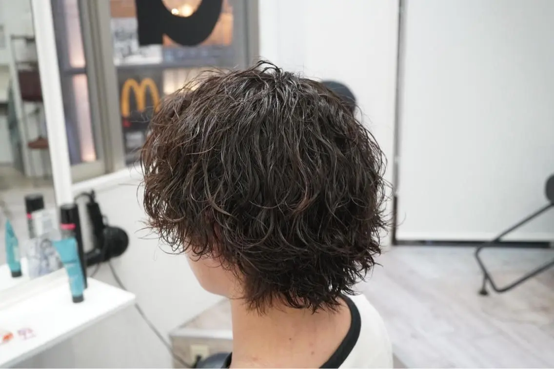 パーマ メンズ カット パーマ 町田No.1パーマ 特化✂︎小杉澪生のヘアスタイル