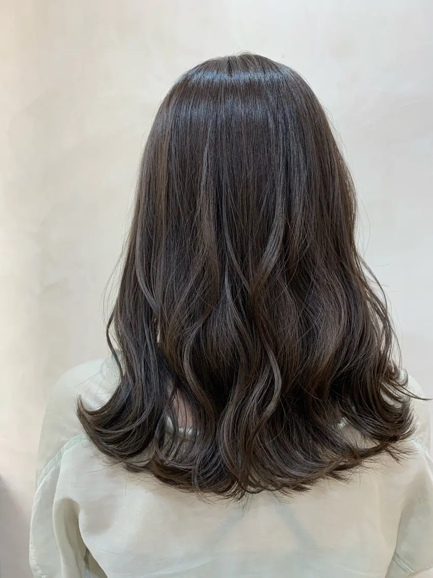 セミロング カラー カット ヘアカラー トリートメント ダブルカラー /レイヤー/アリサのヘアスタイル