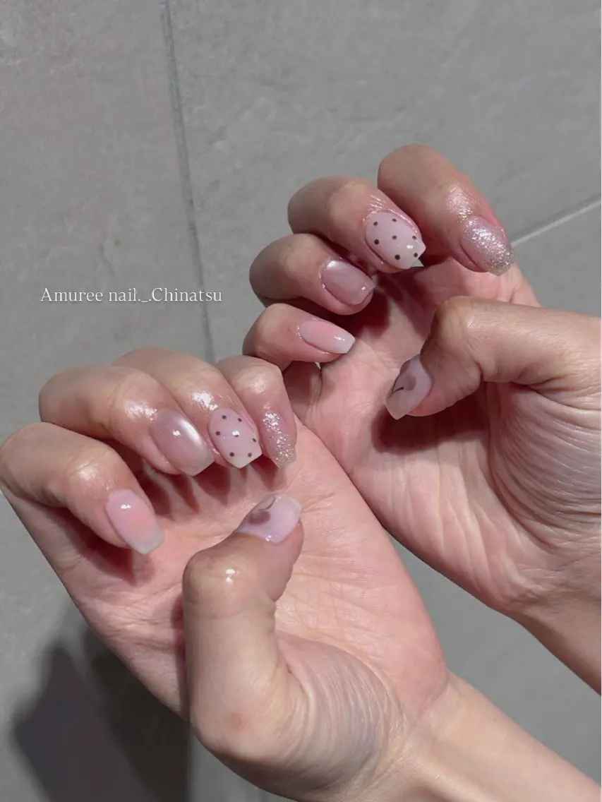 ネイル ハンドネイル Amuree._. Chinatsuのネイルデザイン