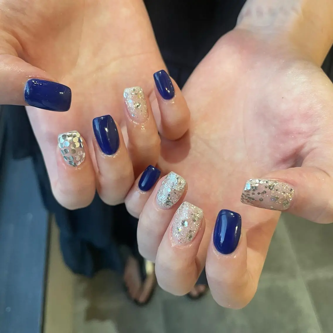 ネイル シンプルネイル SOL　nail イマナカのネイルデザイン
