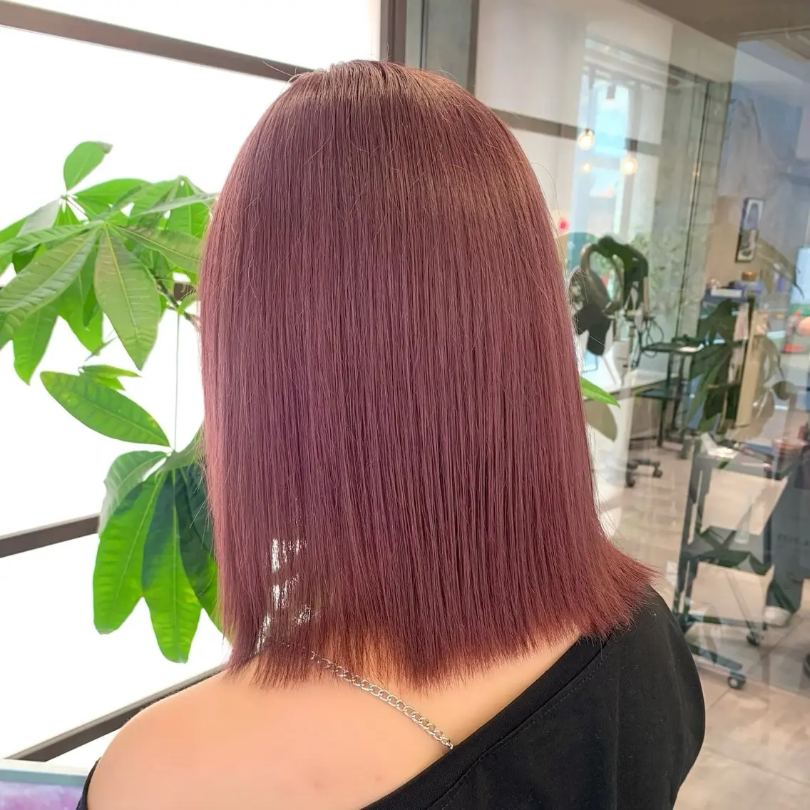 ミディアム ヘアカラー 本厚木で叶う艶カラー /AYAMI🎀のヘアスタイル