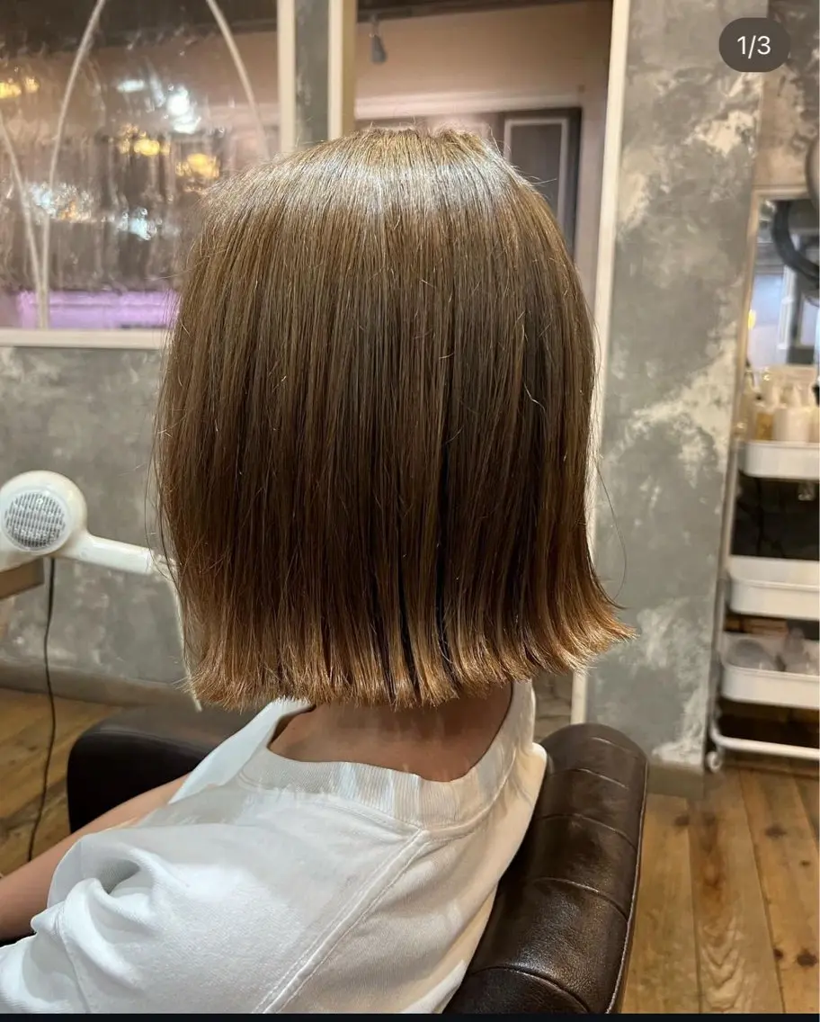 ミディアム カラー HAIRLABO 篠崎空竜のヘアスタイル