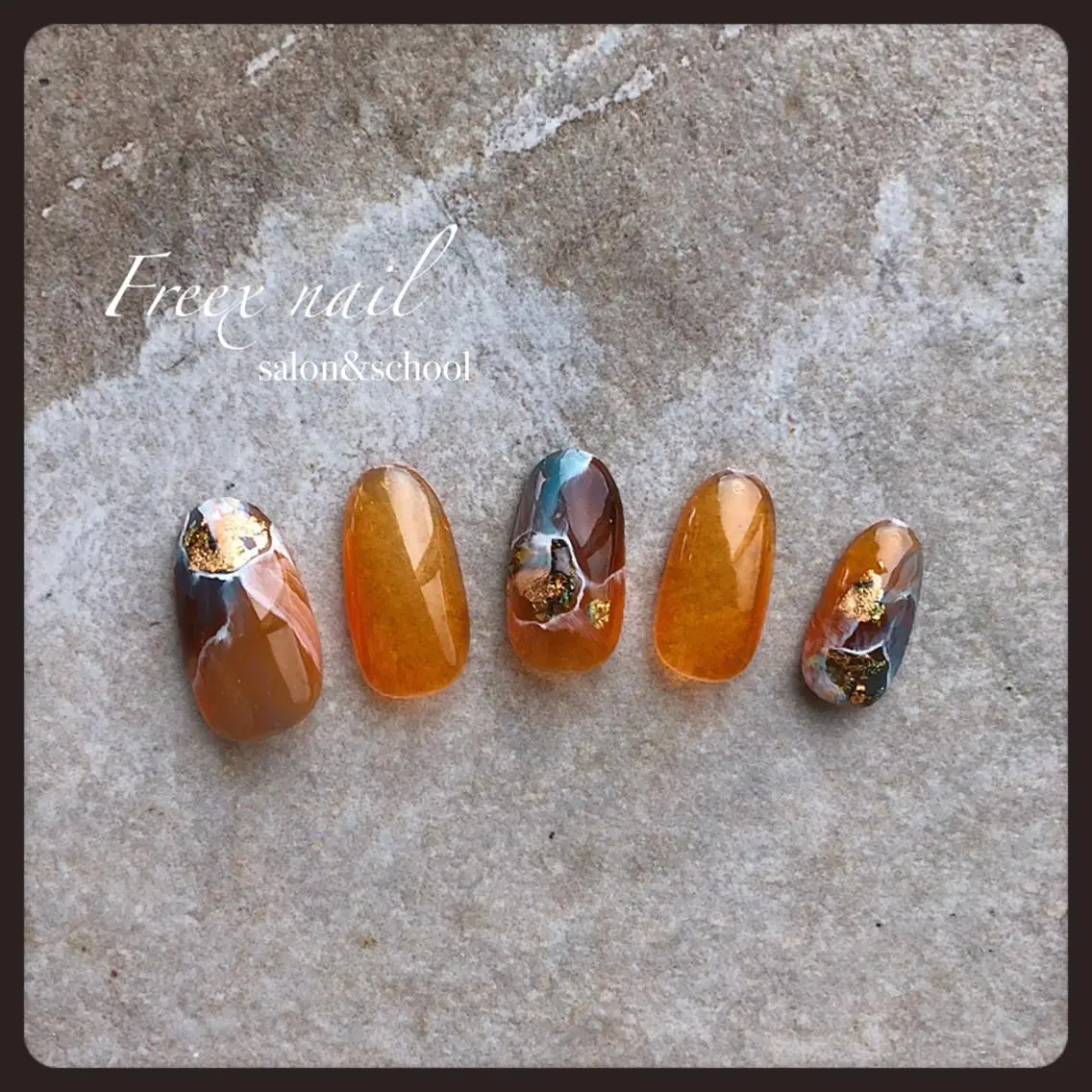 ネイル ハンドネイル ハンドケア freex nail /ニュアンス/個性派のネイルデザイン