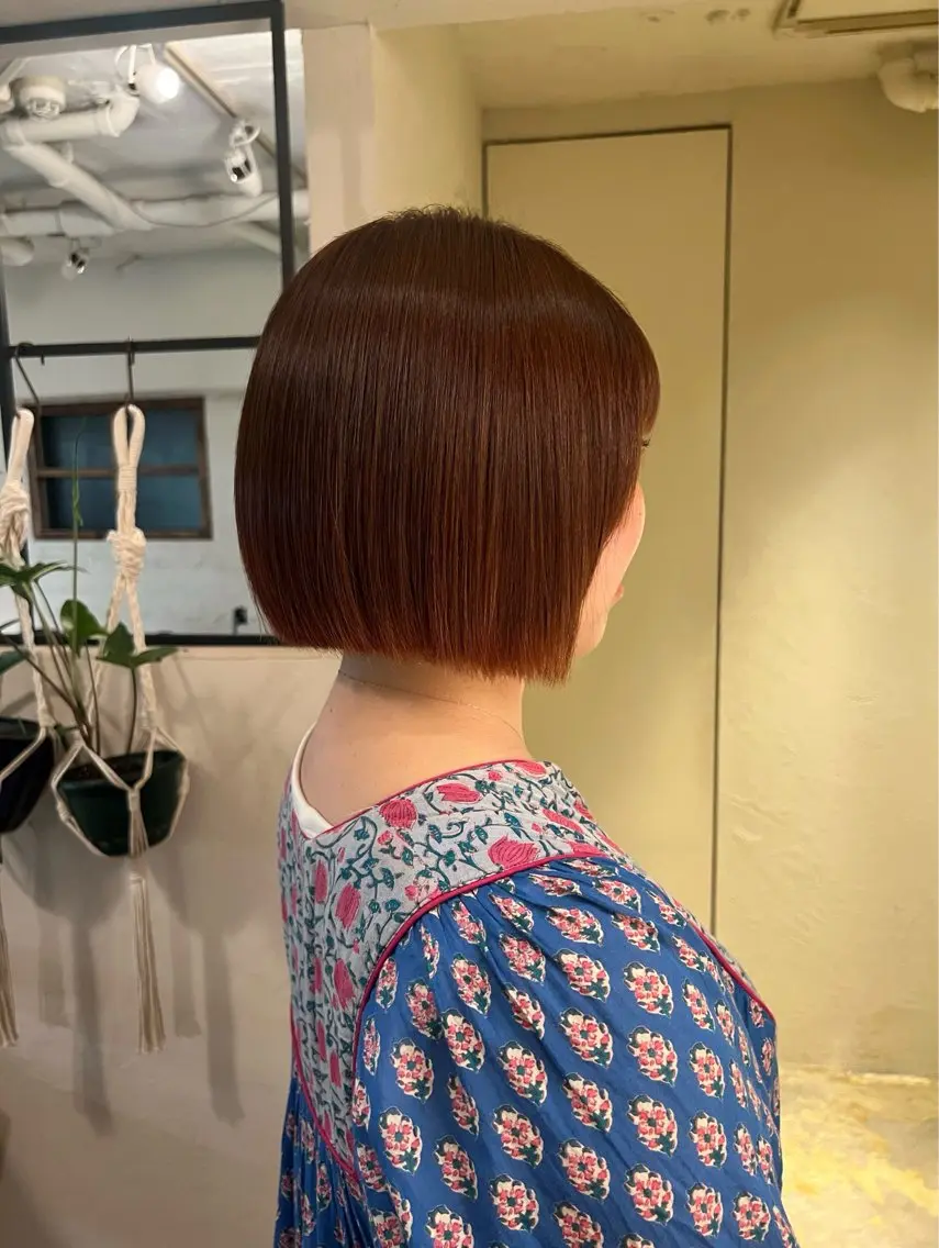 ショート オレンジブラウン 🌈🌏 Kokoネ🪐🌕のヘアスタイル