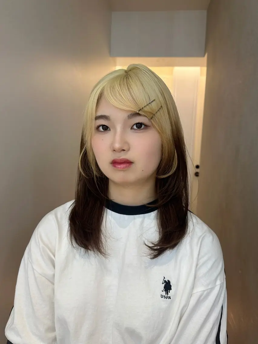 カラー ハイトーン特化 pepe🎀のヘアスタイル