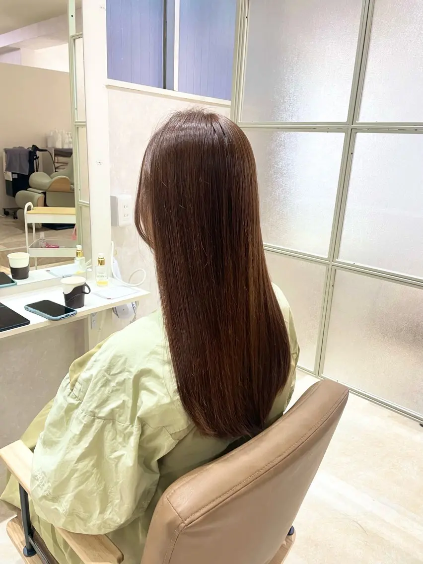 ロング ヘアカラー トリートメント ❤︎SAKURA 【Rico】❤︎のヘアスタイル