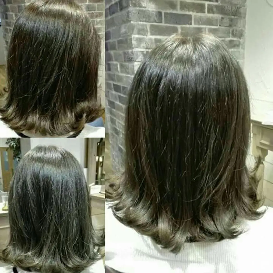 ミディアム カラー パーマ ヘアアレンジ キッズ メンズ ネイル マツエク・マツパ メンズブリーチ ブリーチ 透明感カラー デザインカラー グラデーションカラー MEGUMI megumiのヘアスタイル