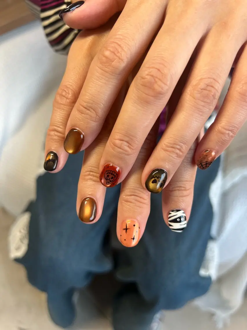 ハロウィンネイルやり放題🎃(ソフトジェルオフ込み)の写真