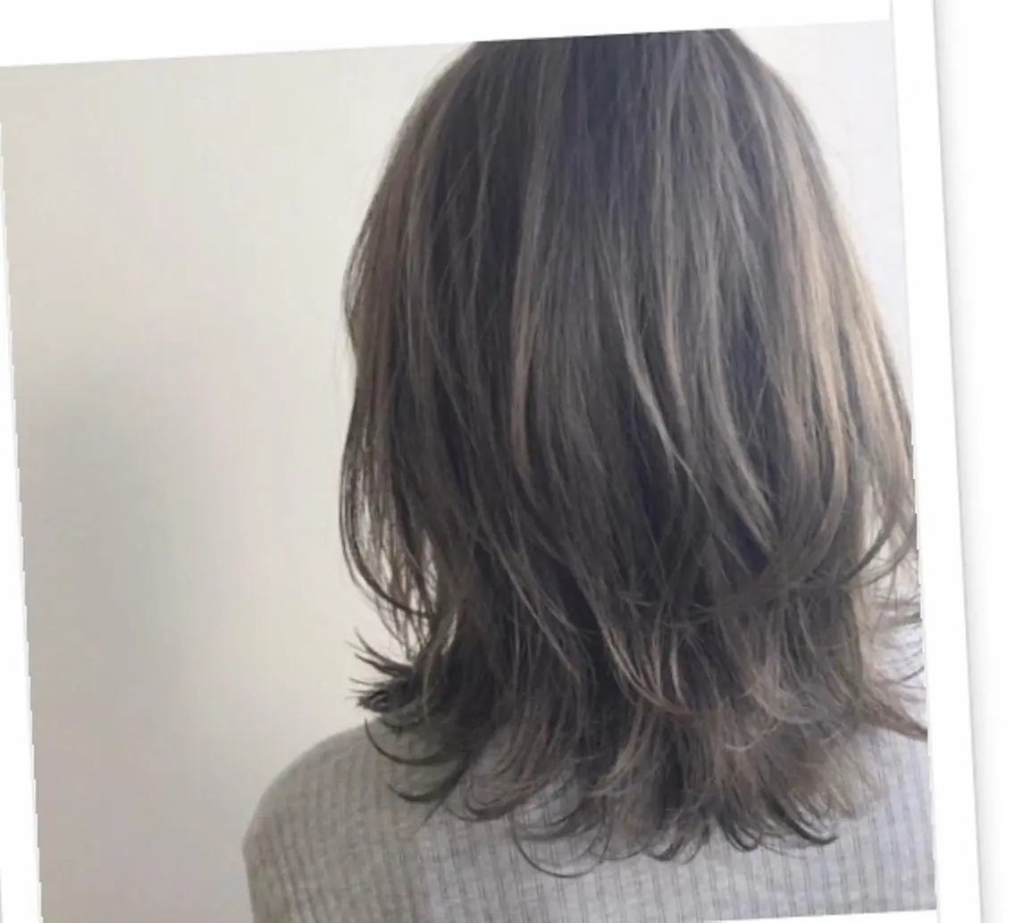 セミロング レイヤー/似合わせ TAKUYAのヘアスタイル