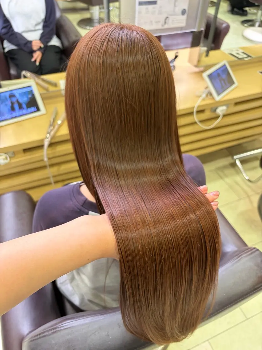 ロング 🖤KANON🖤 🫧透明感カラー🫧のヘアスタイル