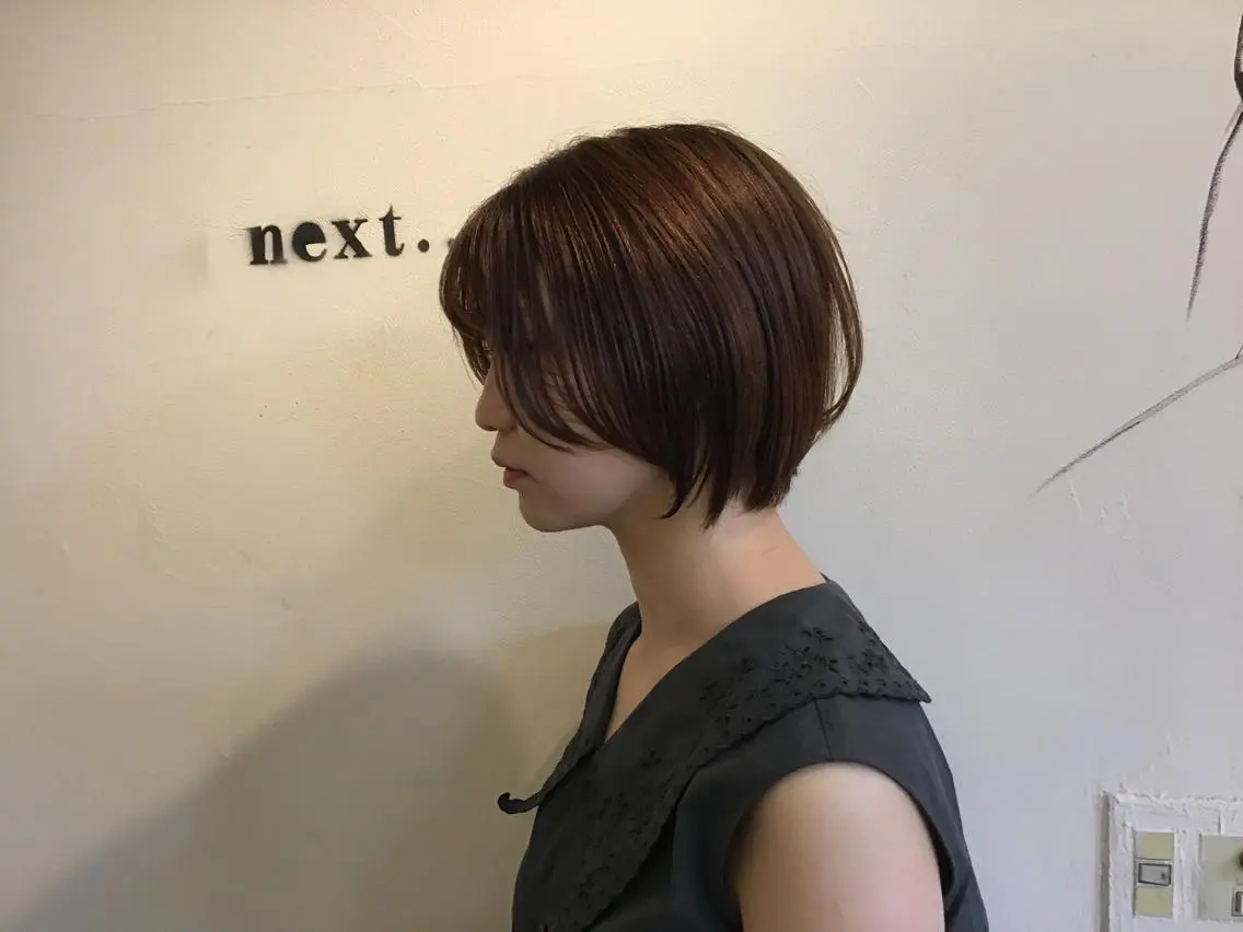 ショート ショートボブ ボブ ショートヘア 田畑 優希のヘアスタイル