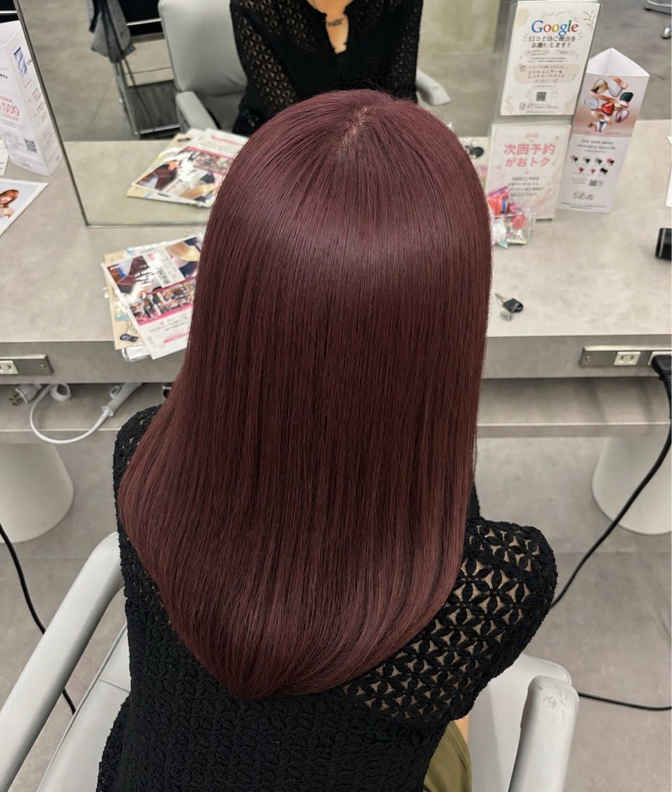 ロング カラー レディースハイトーン 🎀 RIONのヘアスタイル