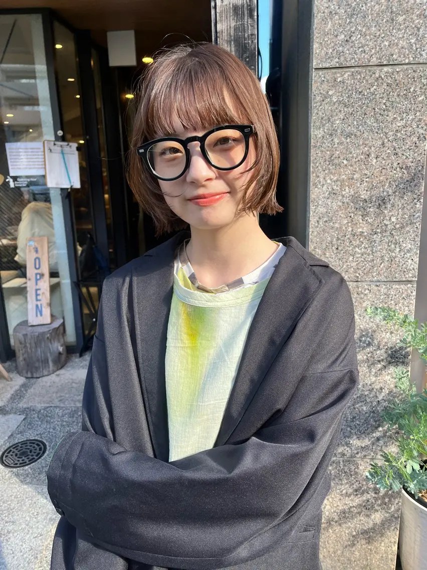 カット+ナチュラルカラーの写真