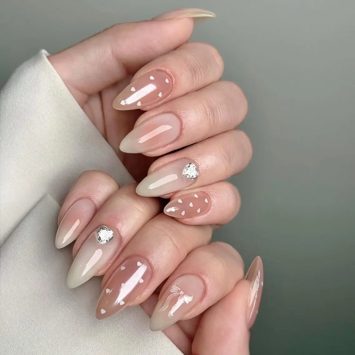 ネイル キラキラネイル 韓国ネイル マグネットネイル 夏ネイル ワンホンネイル ハンドネイル Sully Nail Labのネイルデザイン