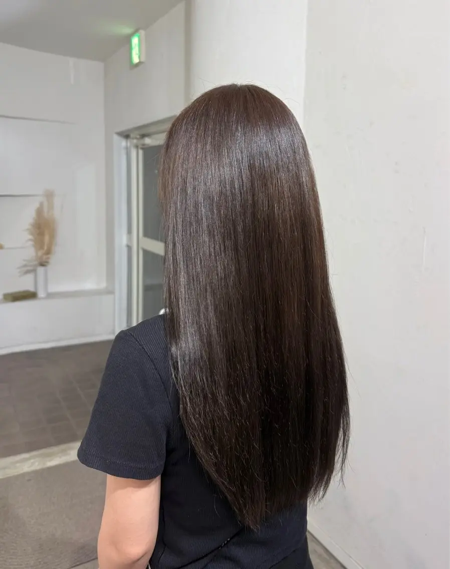 ロング カラー Hikari／暖色／ ブラウンカラー🤍のヘアスタイル