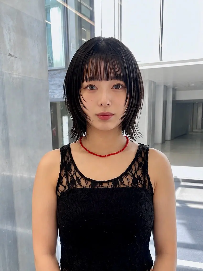 ショート カラー カット ヘアカラー トリートメント カット&髪質改善 TAIGAのヘアスタイル