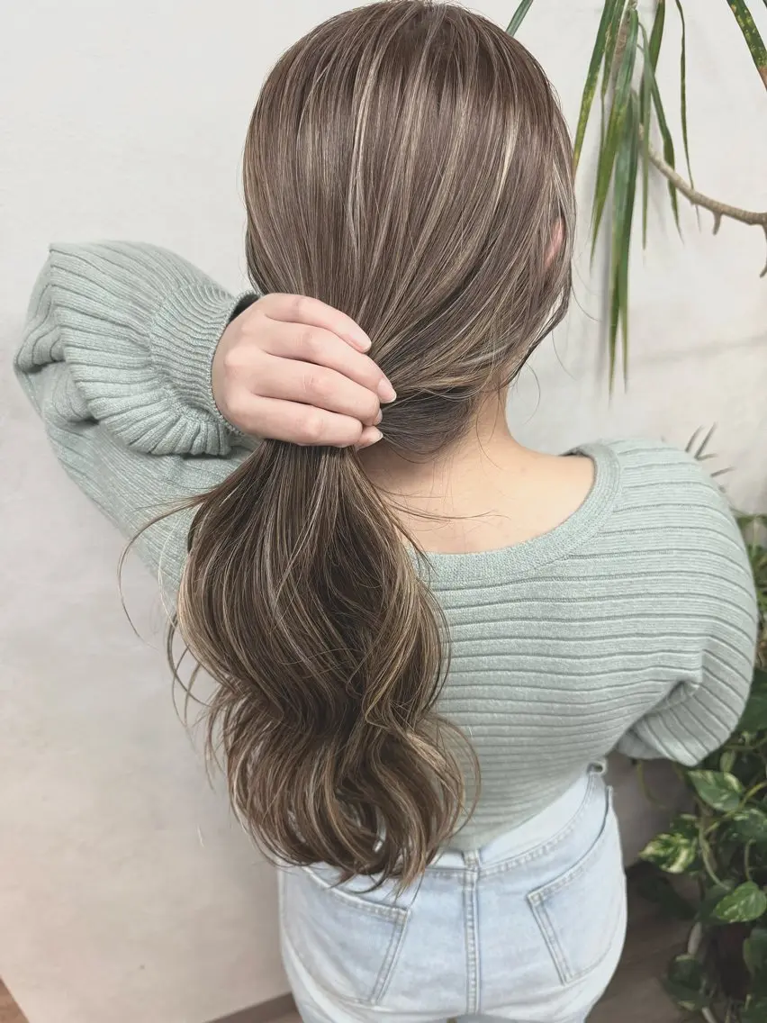 ロング カラー ヘアカラー 🌙⟡ 大船/モデル 募集CHIKA🌙のヘアスタイル