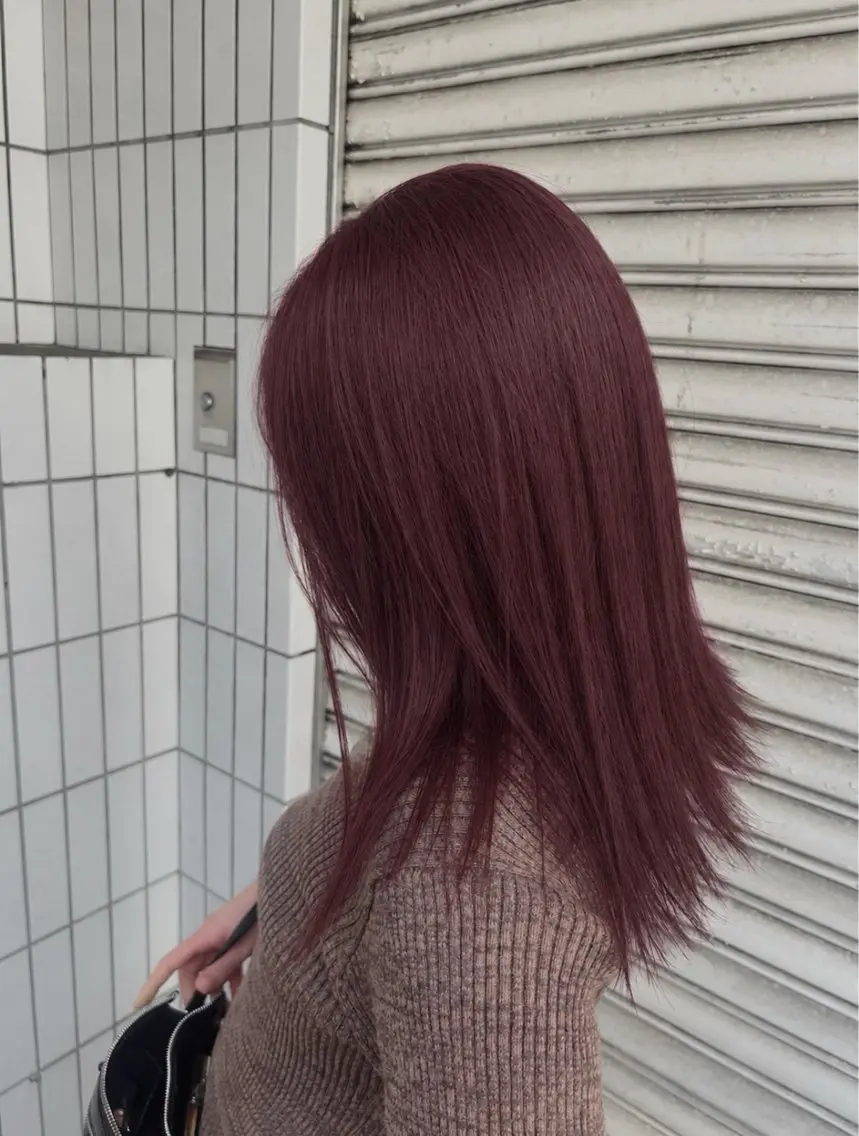 cutcolor¥3300 bleach¥6600 +bleach ¥3000 ストレート¥6600の写真