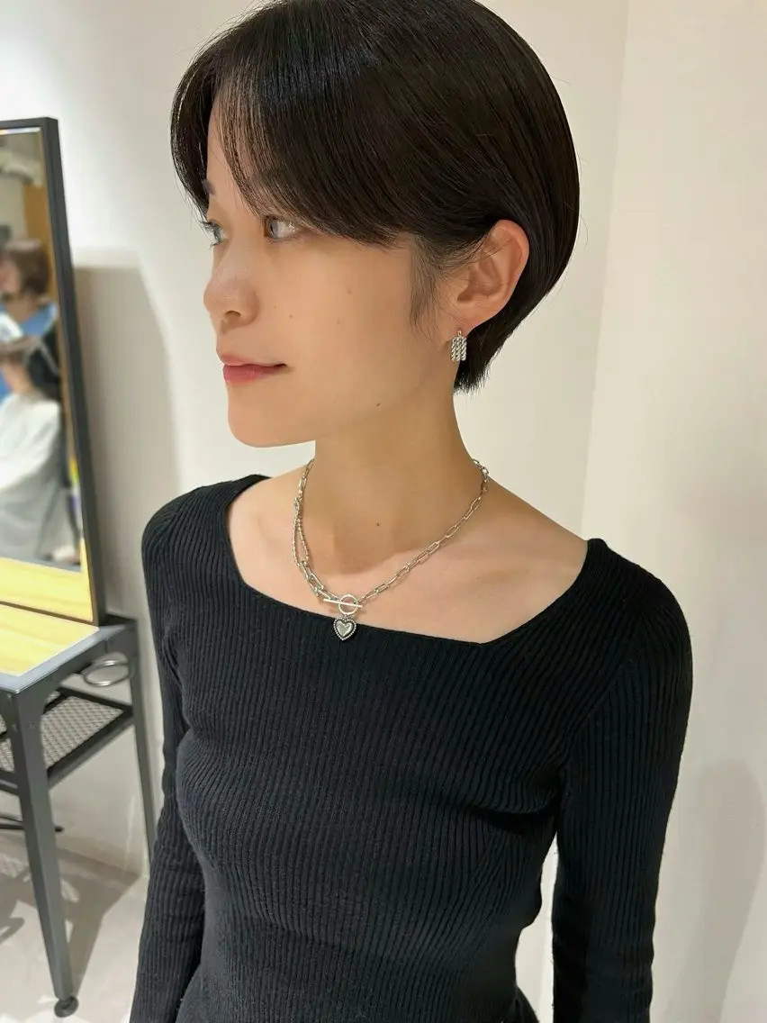 ショート 🧡YUU💚艶抜群 カラー✨/905号室のヘアスタイル