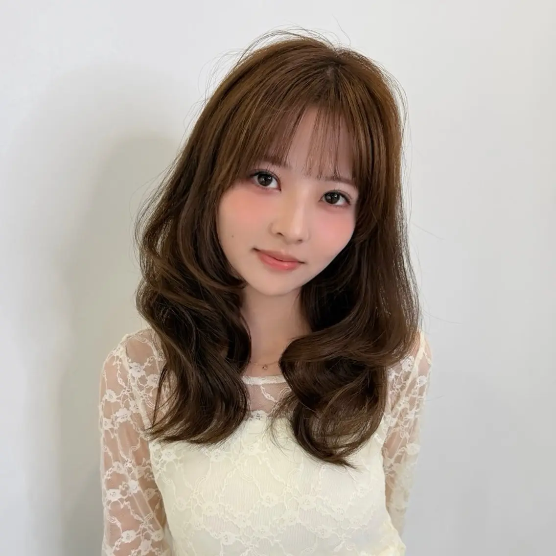 ロング カラー ヘアカラー はるな/透明感カラー /暖色カラーのヘアスタイル