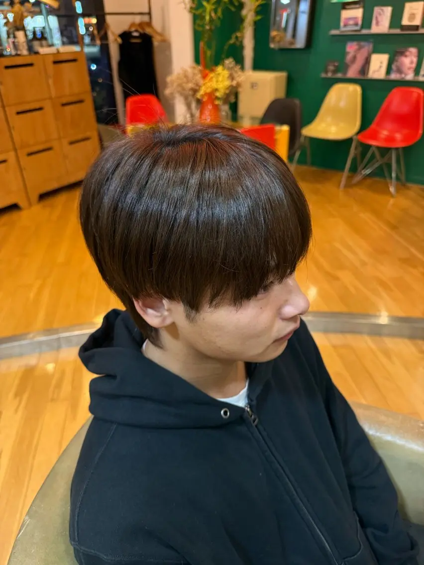 メンズ ヘアカラー 八木 琴実のヘアスタイル