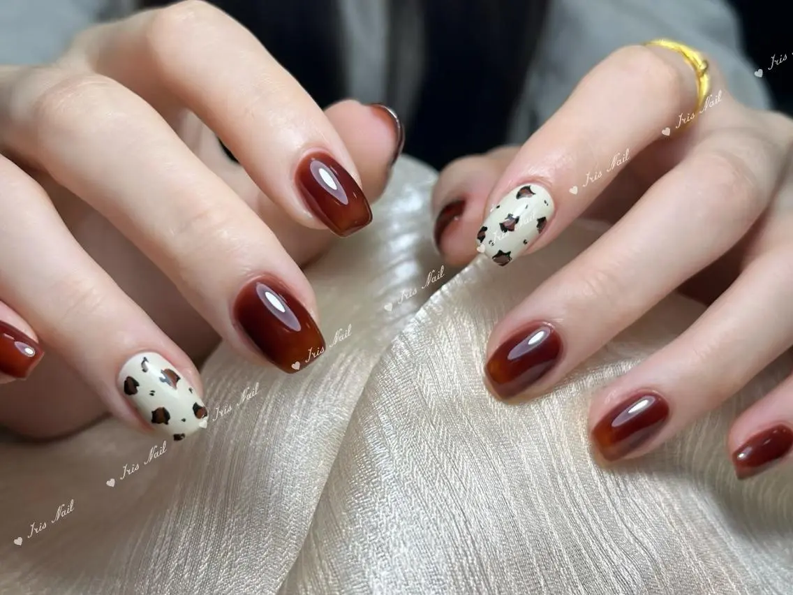ネイル ハンドネイル 💕藤江 月🌸🍒のネイルデザイン