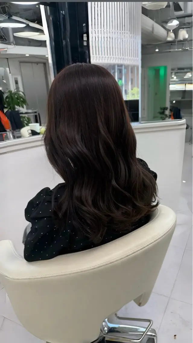 セミロング カラー ヘアカラー トリートメント 🎀カラーモデル🎀 募集中/moyuのヘアスタイル