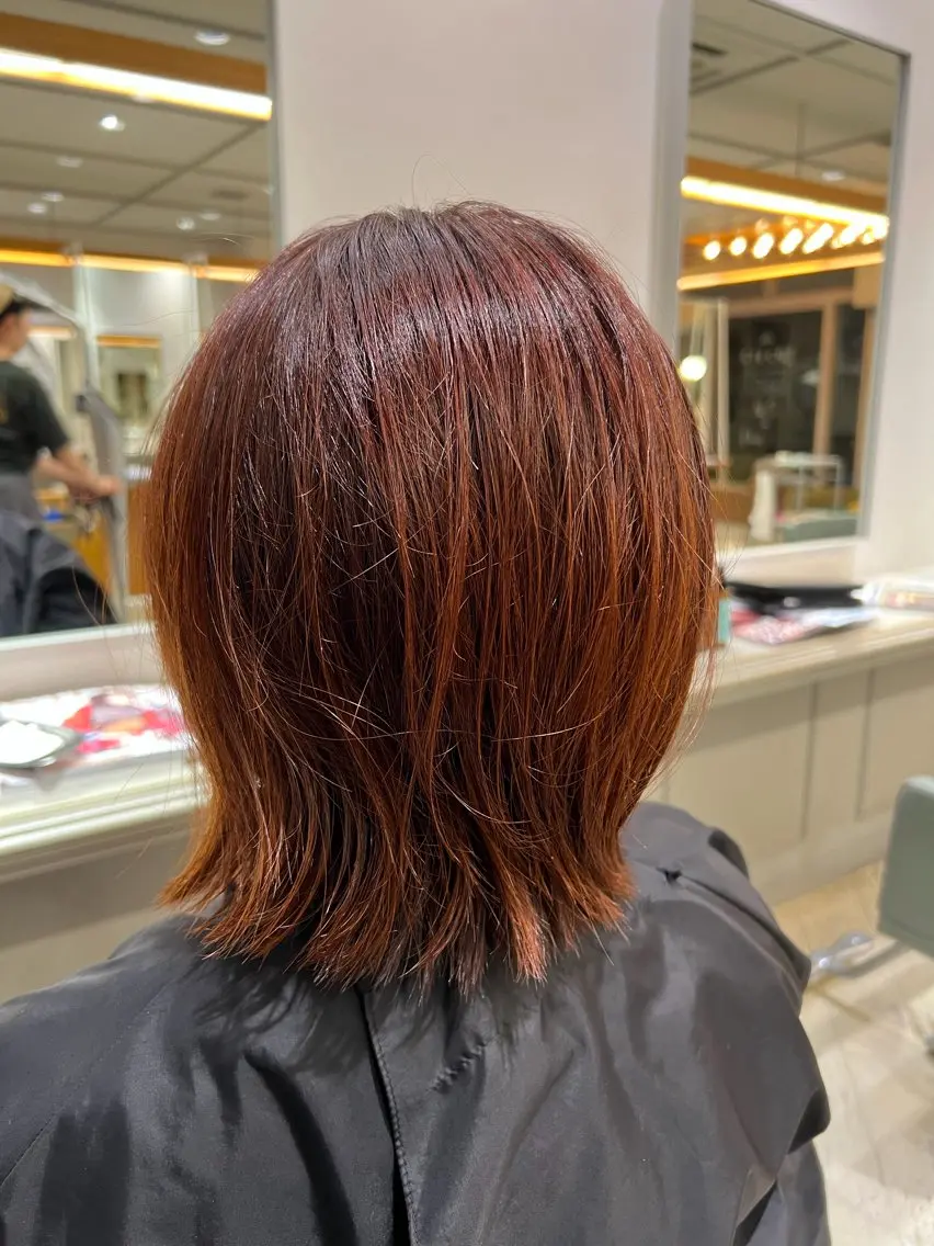 カラー ヘアカラー ﾕｳﾅ/ ショートカット🐰のヘアスタイル