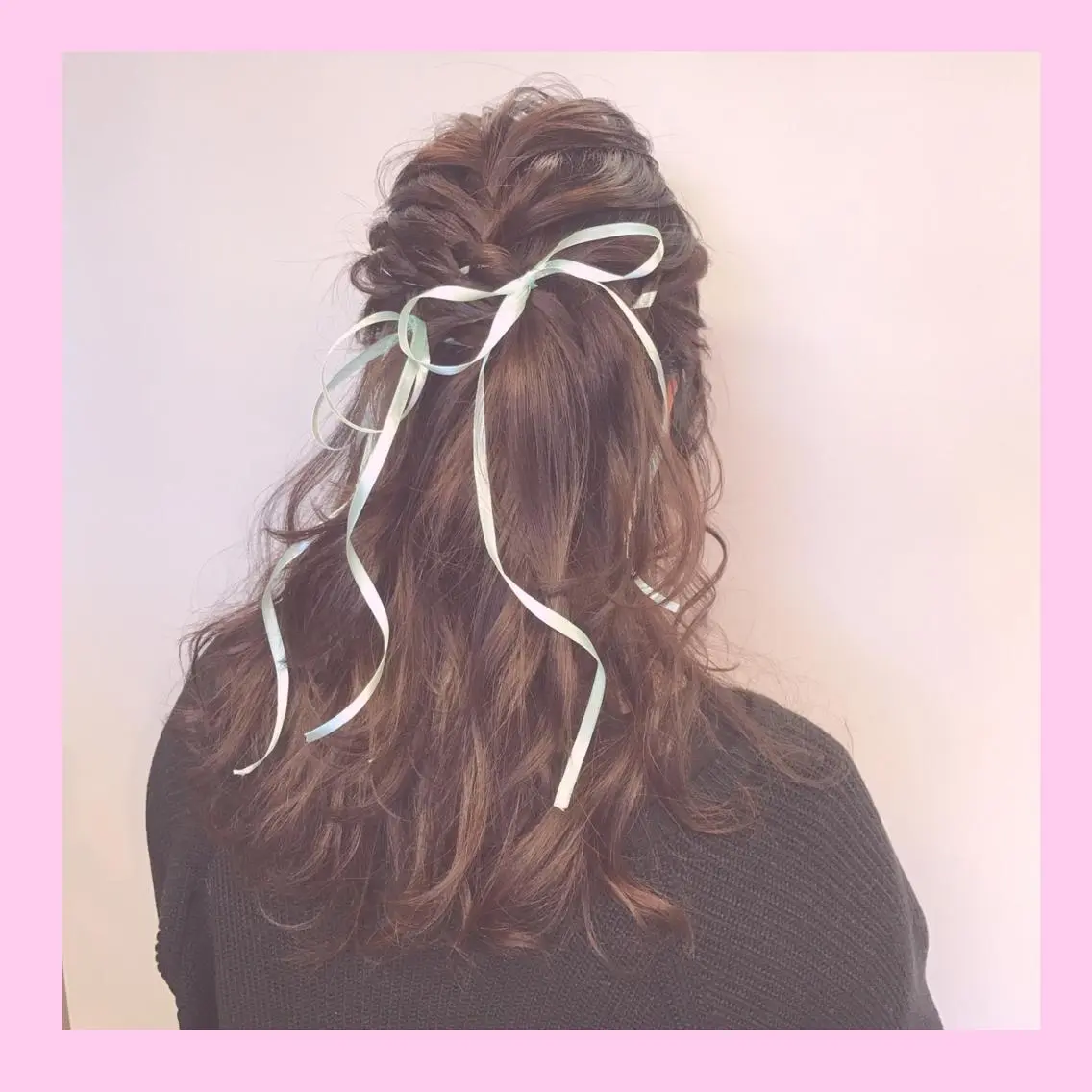 ロング ヘアアレンジ SHIN/レイヤー カット×クロスパーマのヘアスタイル