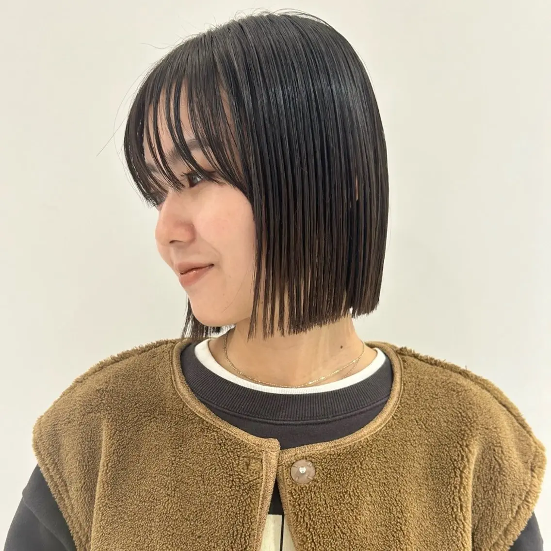 シャンプー+カット+髪質改善ストレート+aujua2stepトリートメントの写真