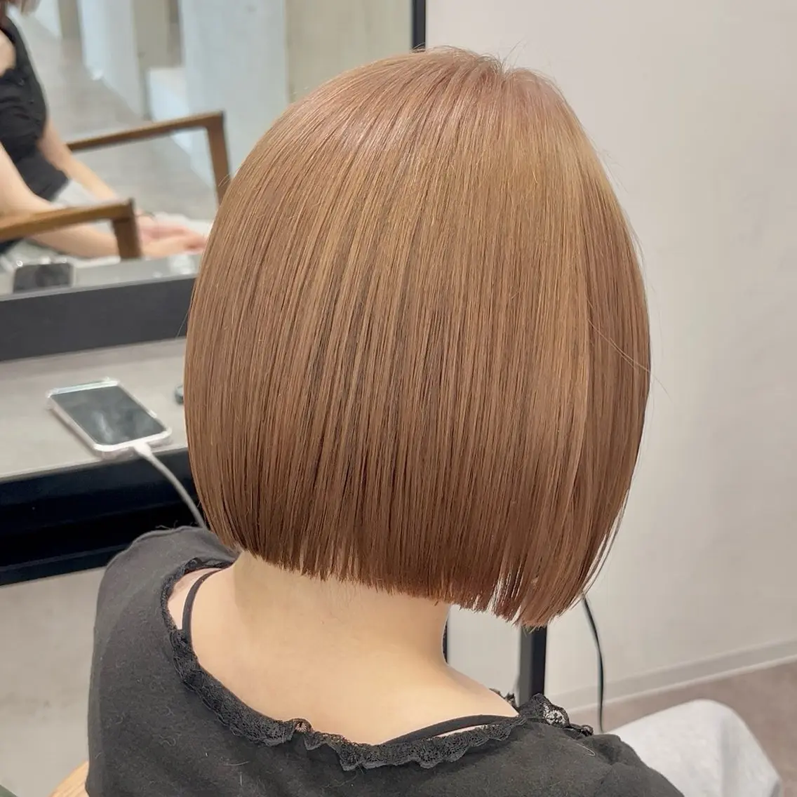 ショート ボブ カット ヘアカラー 💎ブリーチ特化💎 リタッチ/RYUTOのヘアスタイル