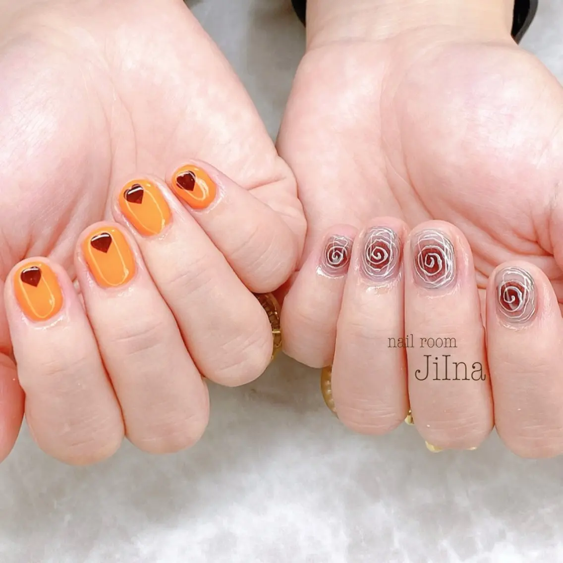 ネイル 持ち込み JiIna nailのネイルデザイン