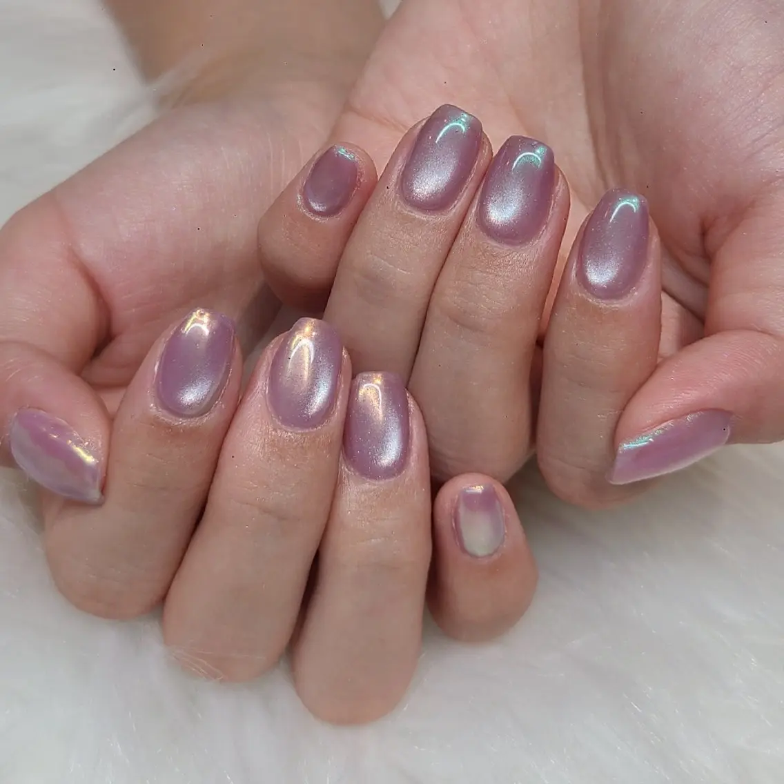 ネイル マグネットネイル ミラーネイル 🩷Coco’l ちゅるんnail🩷のネイルデザイン