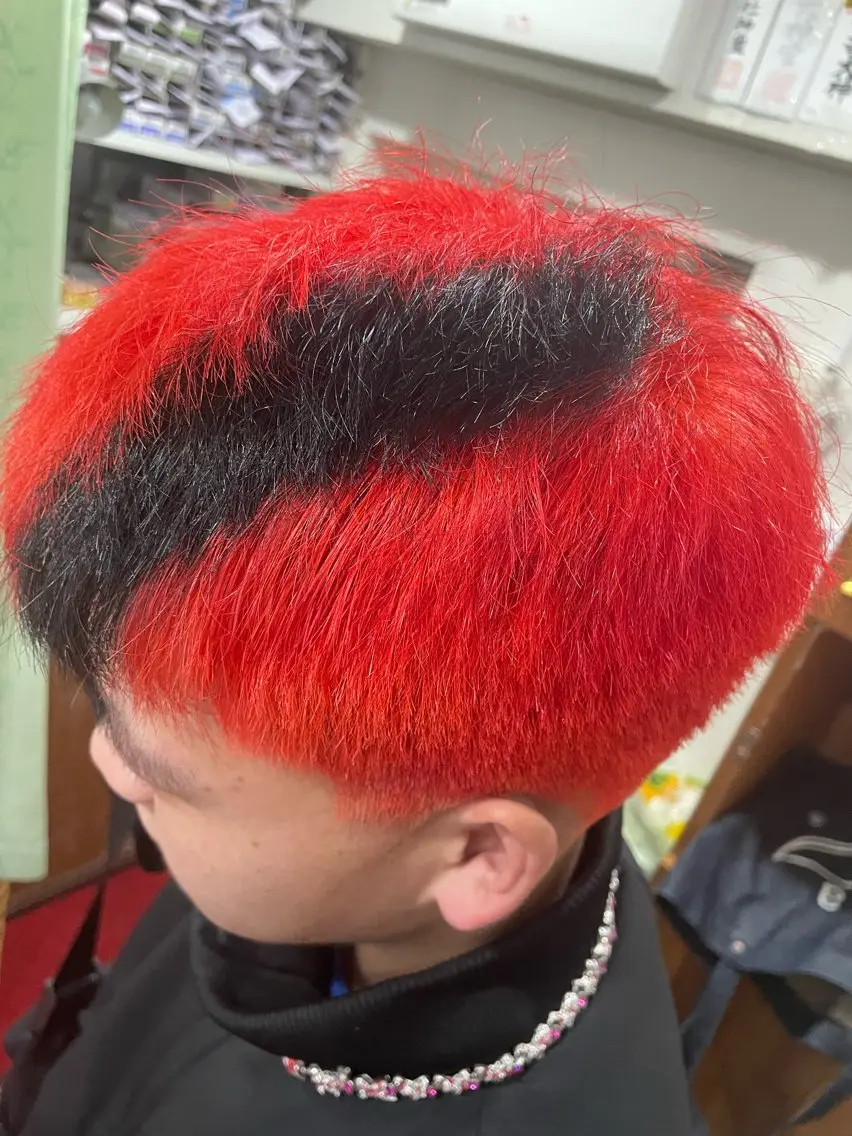 カラー ブリーチ 華Hanaプロカラー ヘアカラー専門店のヘアスタイル