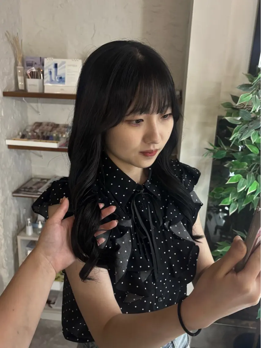 ロング カット ヘアカラー よこやま かりん🎵のヘアスタイル