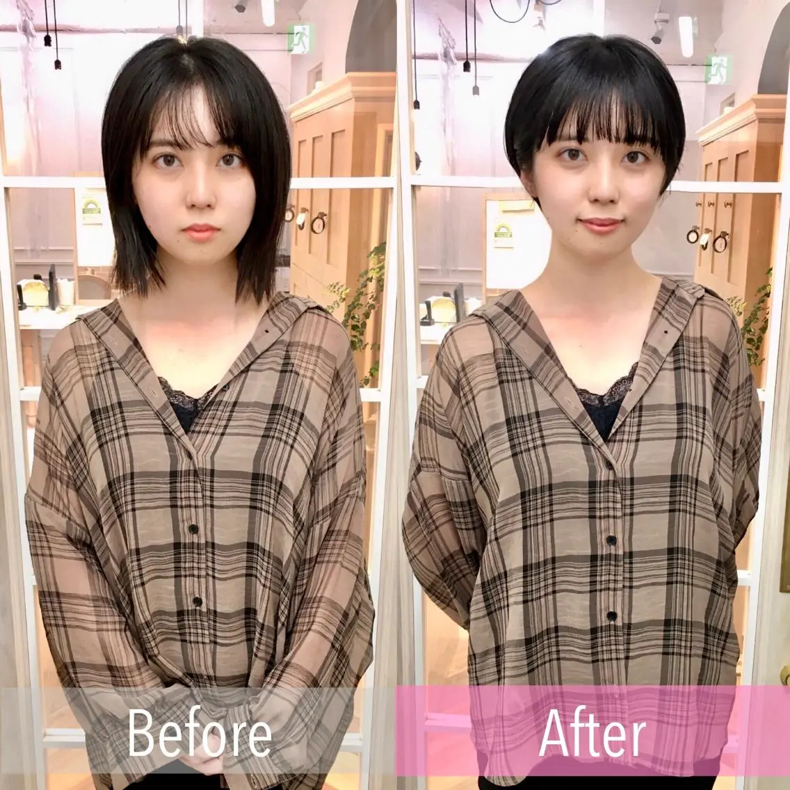 ショート カラー 大人可愛いショート* NoWL栗原隆成のヘアスタイル