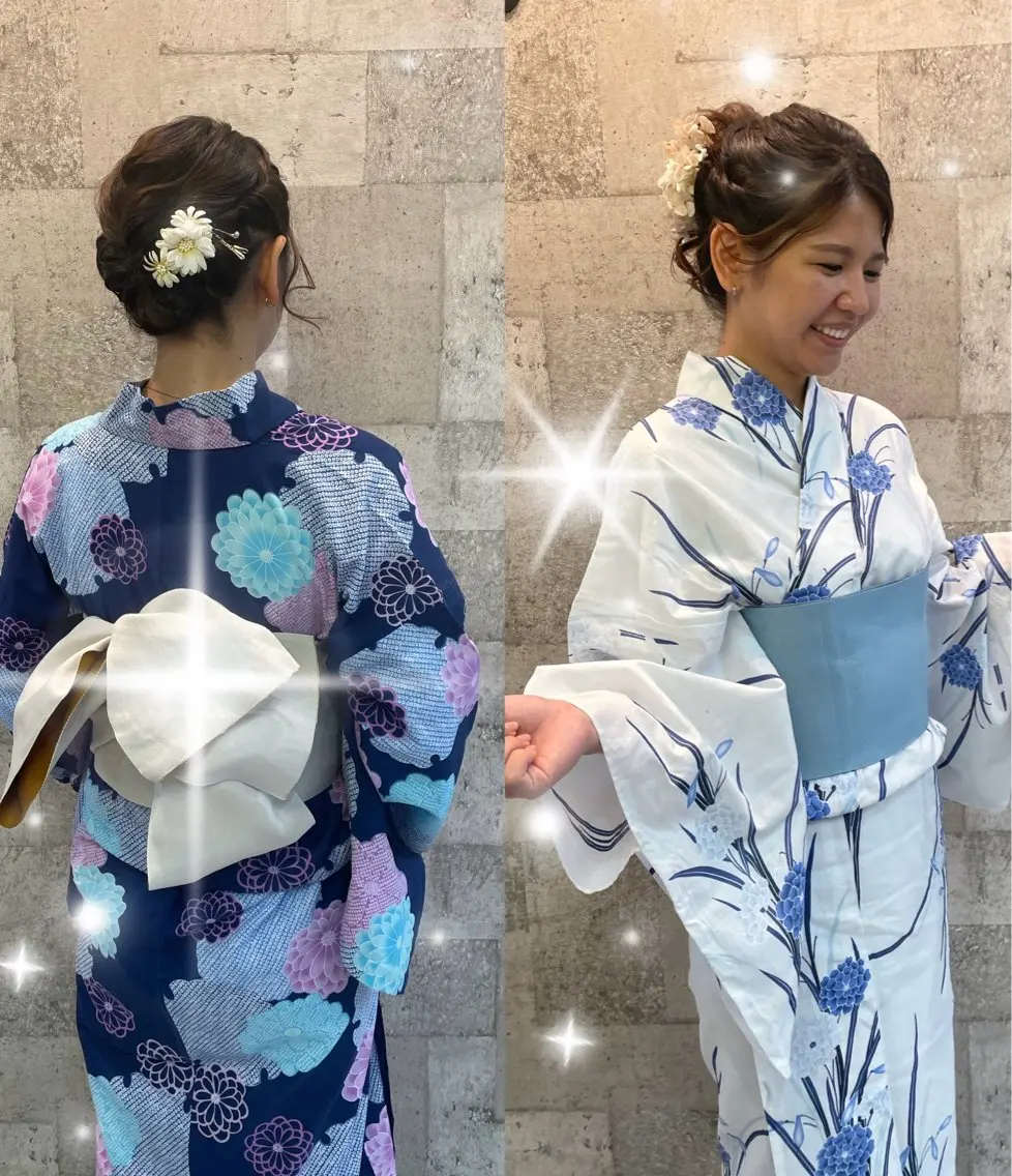 【10着限定！🫧】浴衣レンタル＋着付けの写真