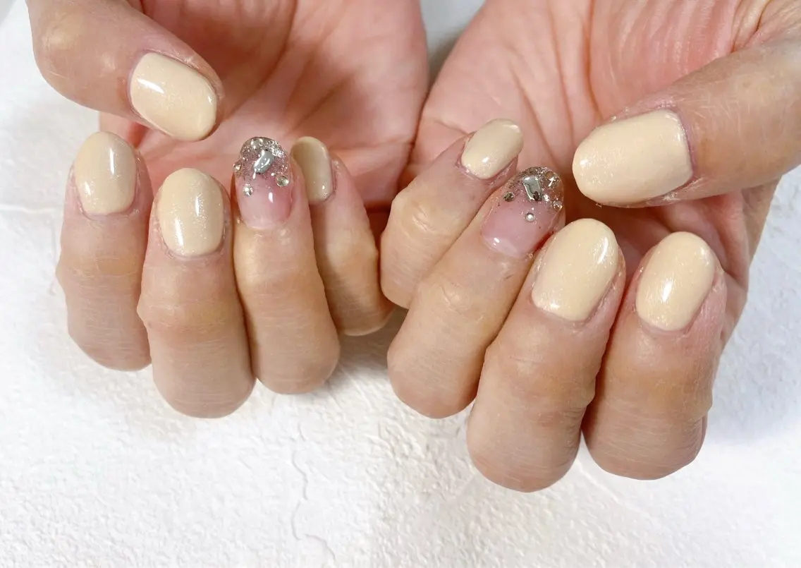 ネイル オーロラネイル フットネイル フレンチネイル ジェルネイル 韓国ネイル ハンドネイル kiki nail たまプラーザのネイルデザイン