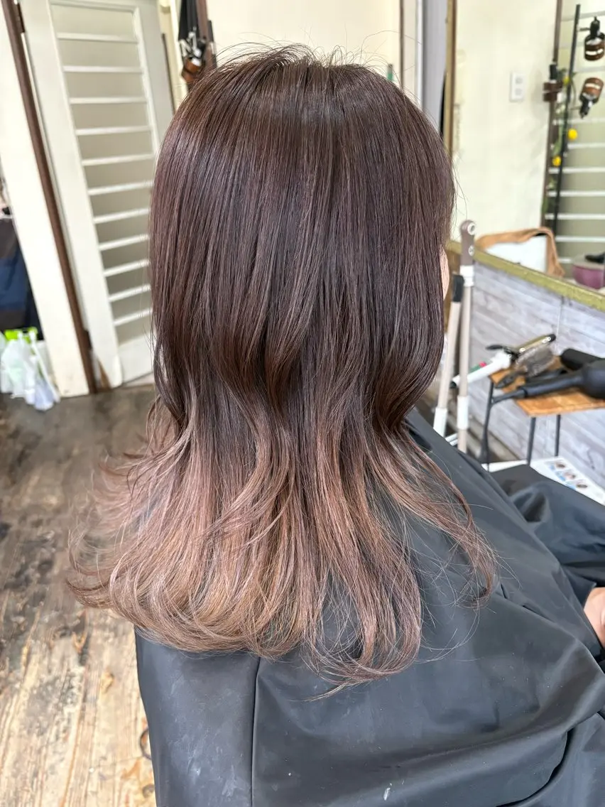 カラー ヘアカラー 渡辺 健太のヘアスタイル