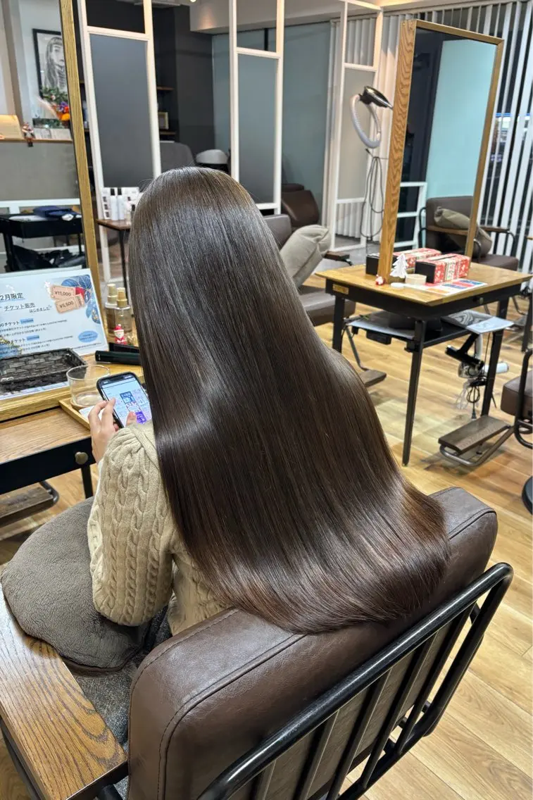 ロング よこやま かりん🎵のヘアスタイル