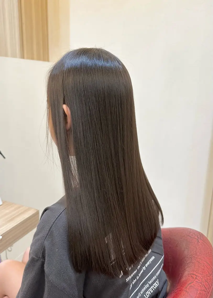 ミディアム ナチュラルヘア 神田一瑳のヘアスタイル