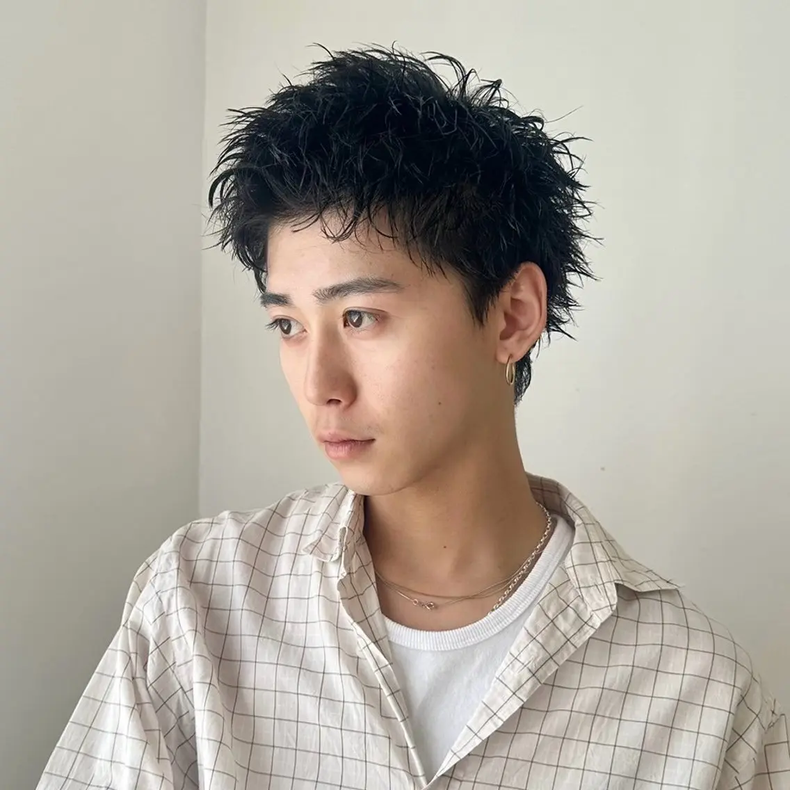 メンズ カット ハイトーン🦄ネイル 💞のぶちのネイルデザイン