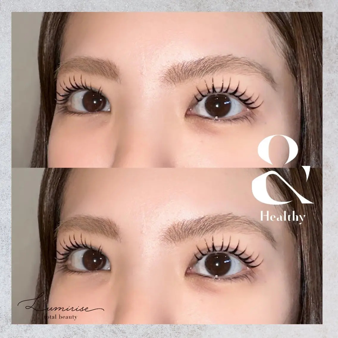 マツエク・マツパ フラットラッシュ マツエク Eyelash Lumiriseのマツエク・マツパデザイン