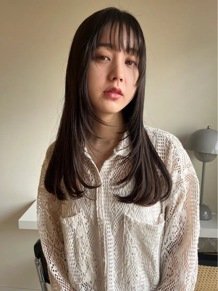 縮毛矯正+treatment🍃の写真
