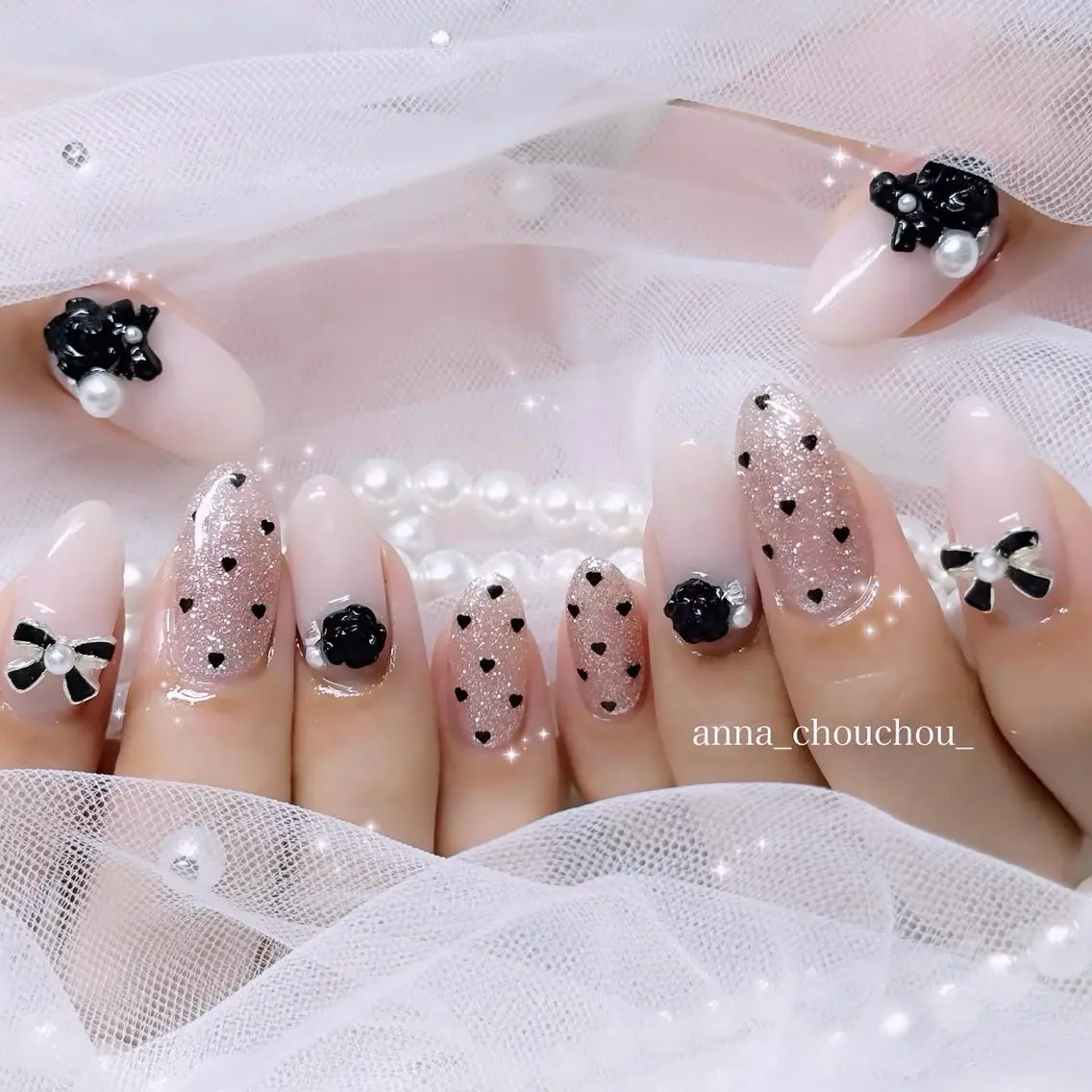 ネイル ハンドネイル Anna Sano⭐️のネイルデザイン