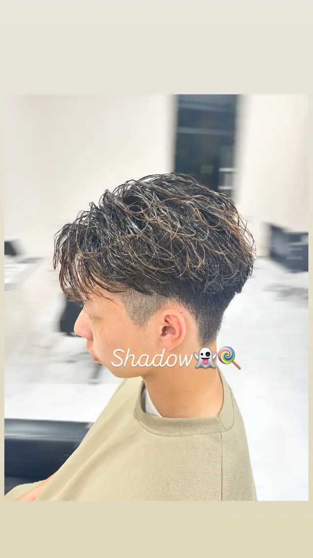 パーマ メンズ 🫧ハイトーン 🌈透明感☘️らいのヘアスタイル