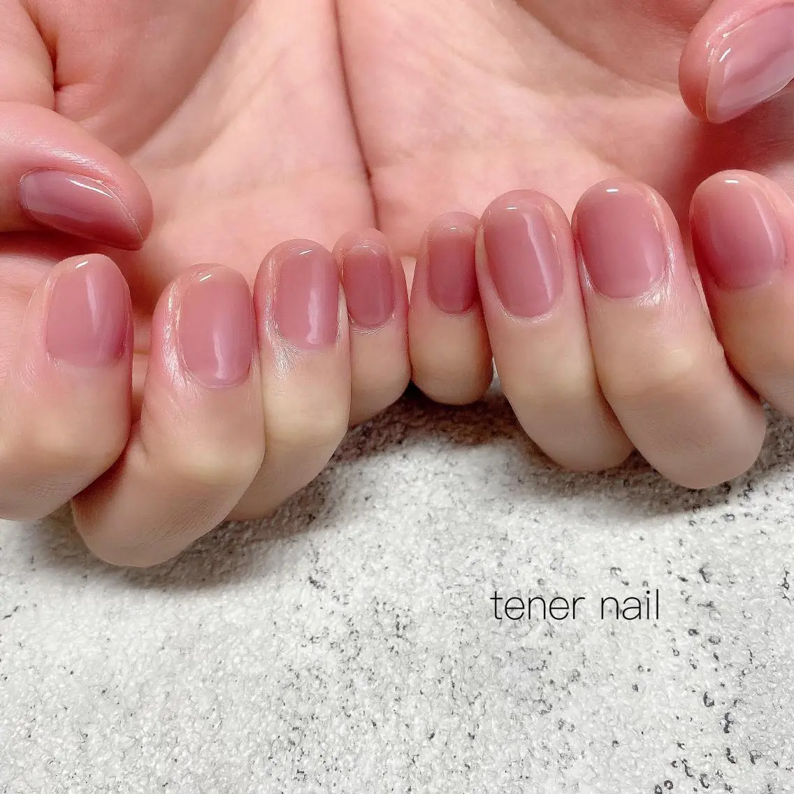 ネイル ワンカラーネイル テネルネイル tener nailのネイルデザイン