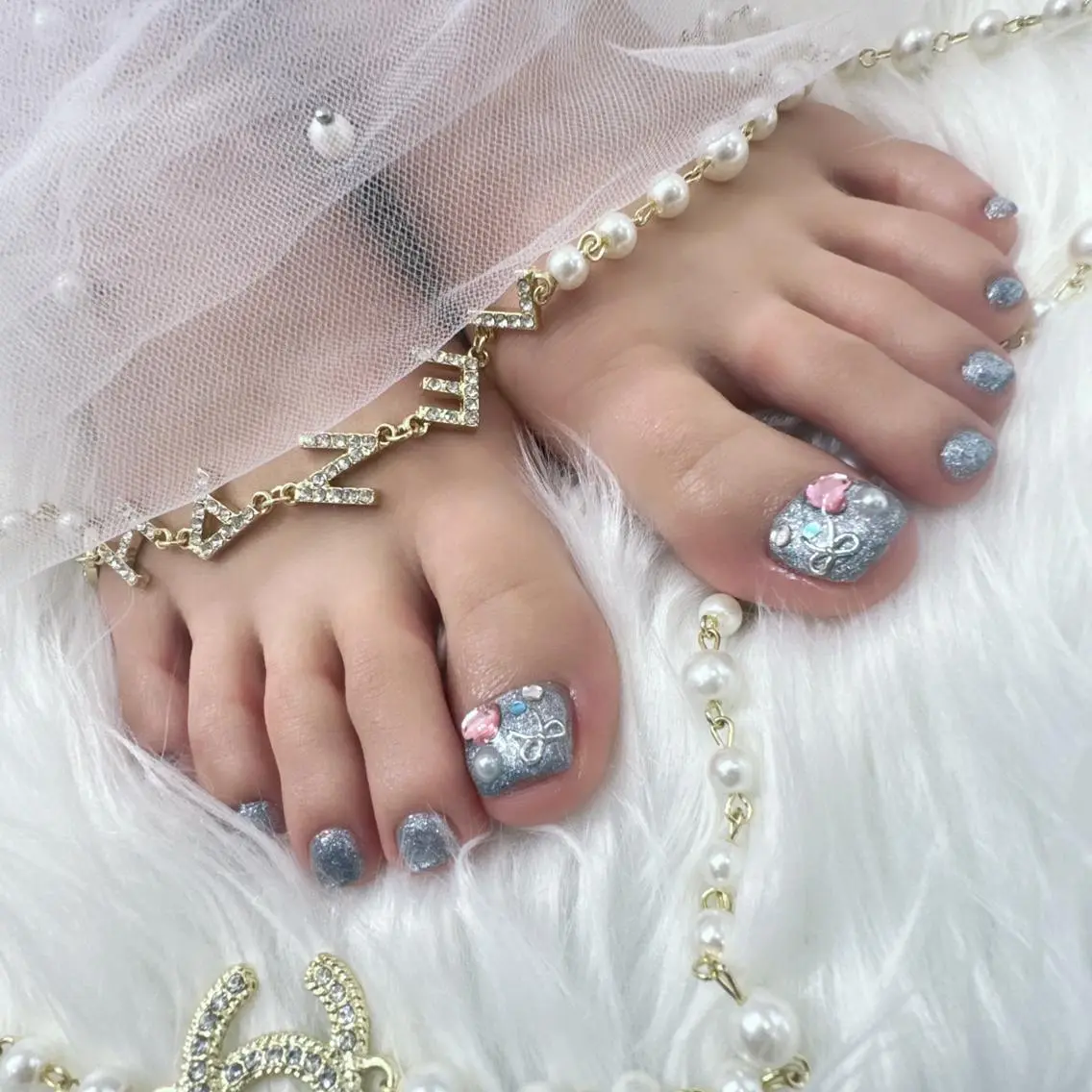 ネイル フットネイル M2 BEAUTY Marieのネイルデザイン